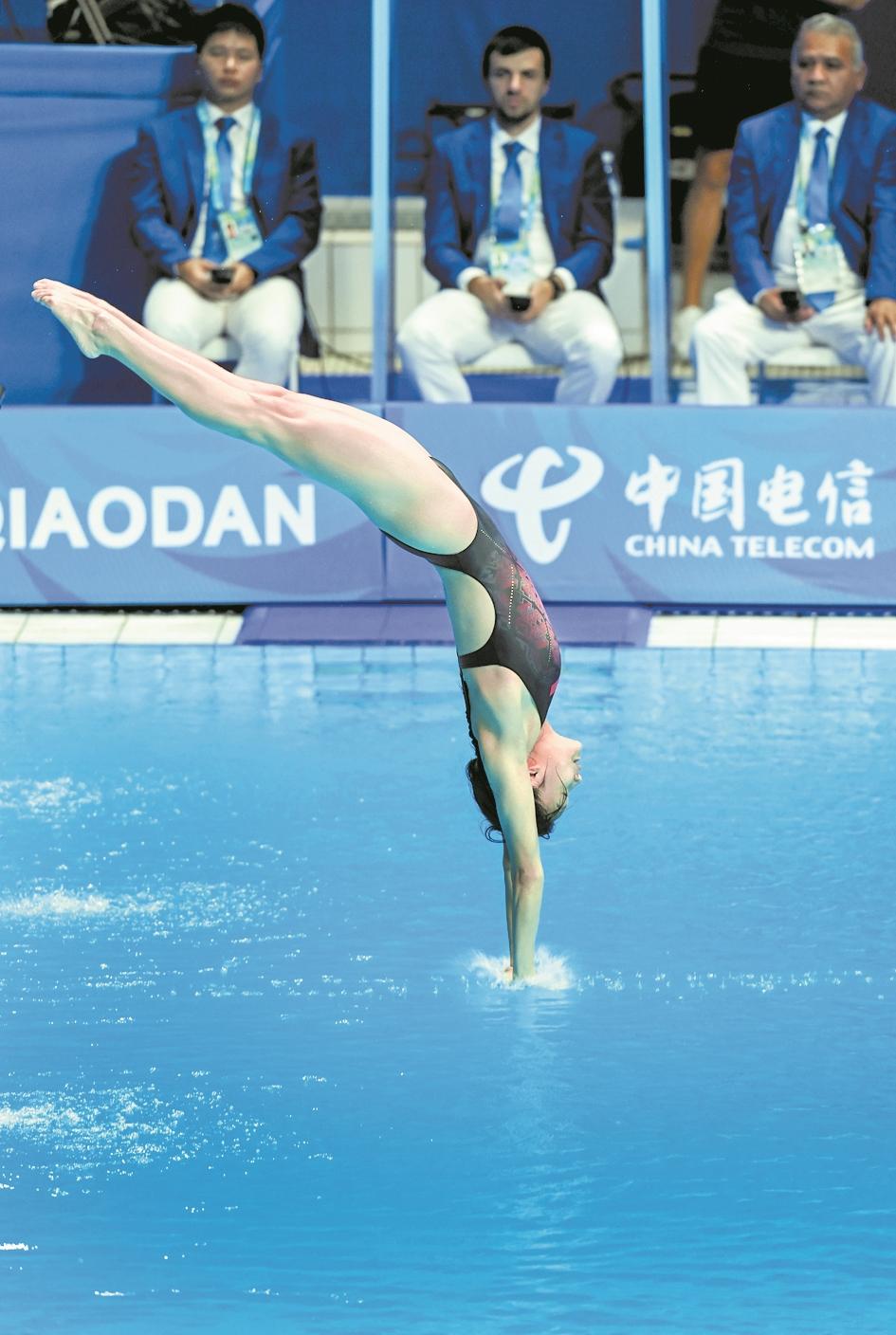 澳大利亚籍选手夺得跳水比赛金牌 澳大利亚籍选手夺得跳水比赛金牌